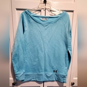 Fitted wide neck Under Armor sweatshirt